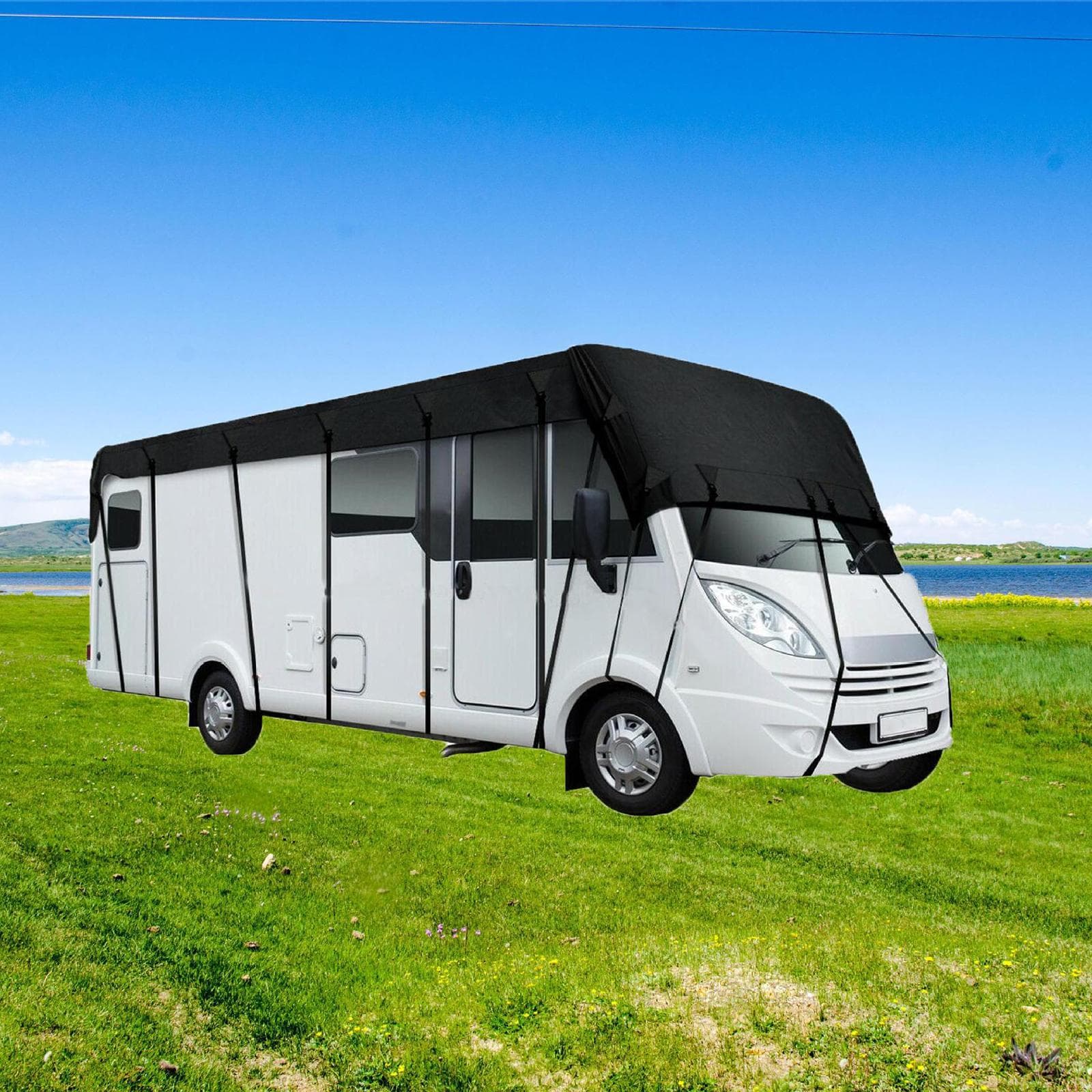 Protecteur de toit universel, bâche de toit imperméable pour caravanes, tissu Oxford 210D, couverture de toit pour camping-car, 4 tailles, tous