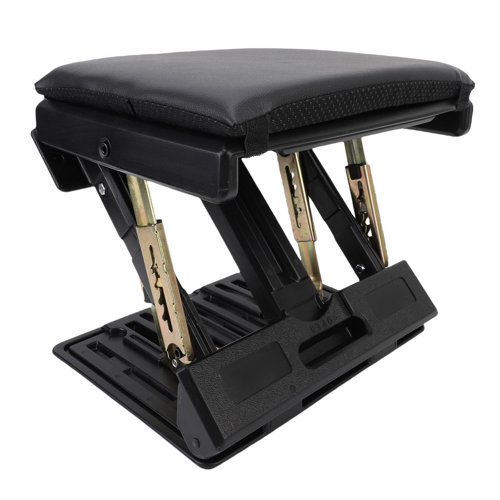 Repose-pieds réglable 4 niveaux de hauteur réglables Ergonomique Pliable Sous le bureau Repose-pieds de massage Charge maximale 140 livres pour