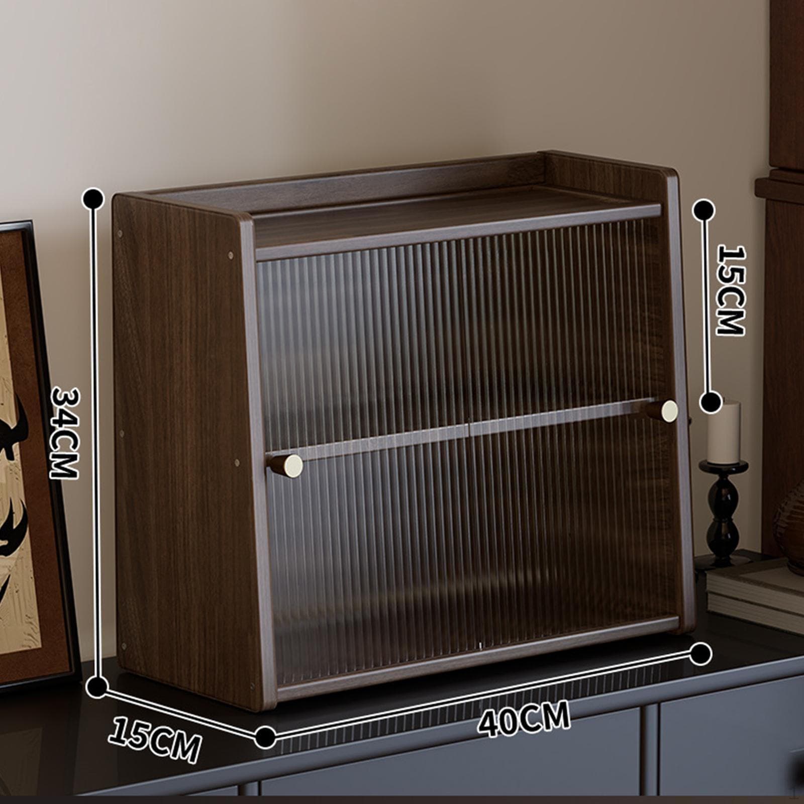 Armoire de rangement pour comptoir Counter Classic avec porte coulissante Organisateur de bureau pour salle de bain