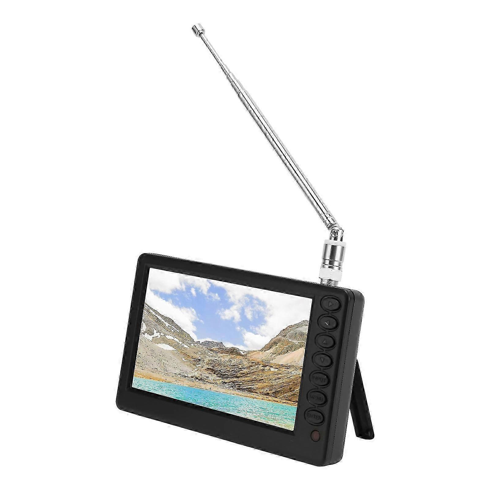 Télévision Portable 5 Pouces DVB-T Conforme Rechargeable 1080p Mini Télévision Numérique
