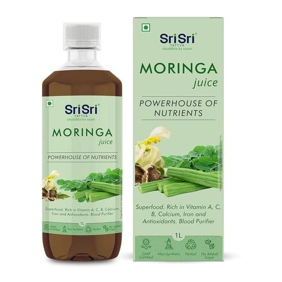 Jus de Moringa Sri Sri Tattva – 1L (Paquet de 1)