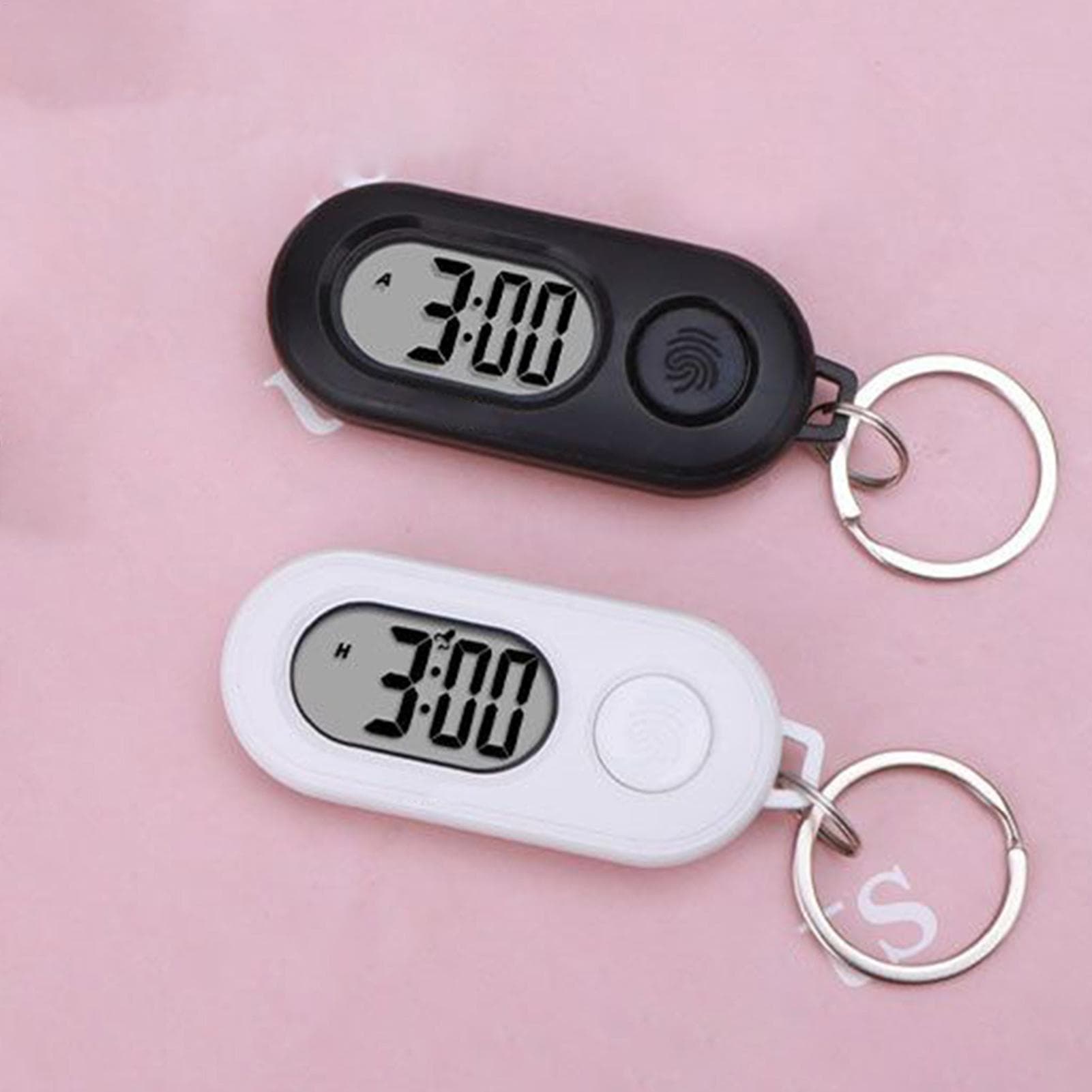 Montre à gousset numérique portable avec rétroéclairage, minuteur, horloge électronique miniature pour l'étude, le camping en plein air, les