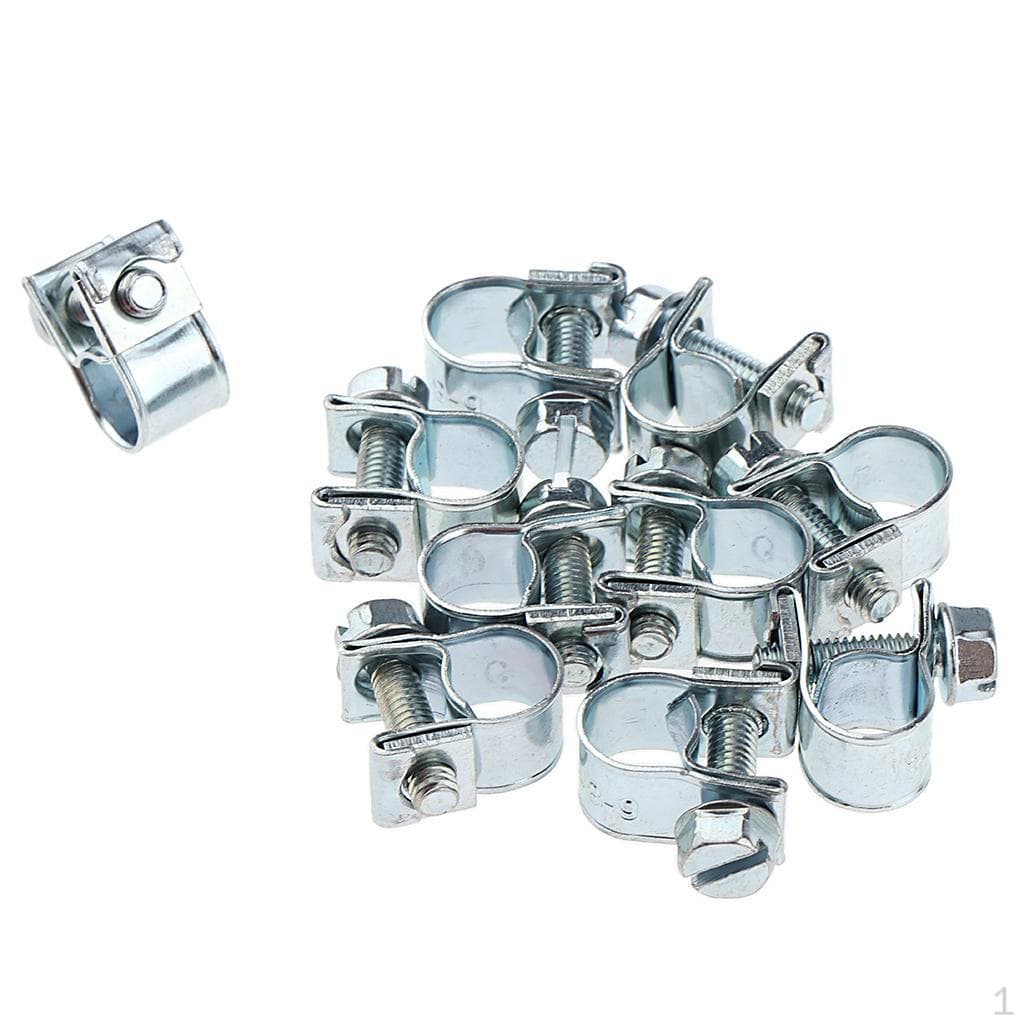 10 colliers de serrage pour conduite de carburant