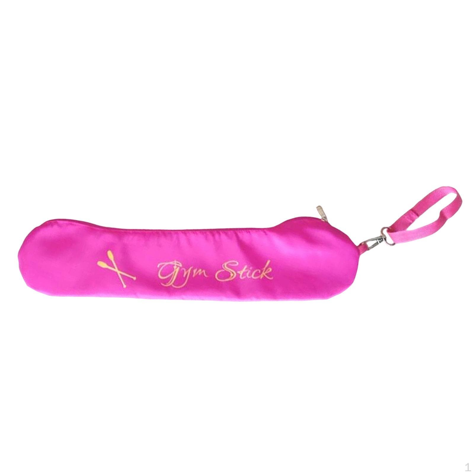 Sac de Rangement pour Bâtons de Gymnastique Étui Artistique Portable Protection Équipement d'Entraînement rose