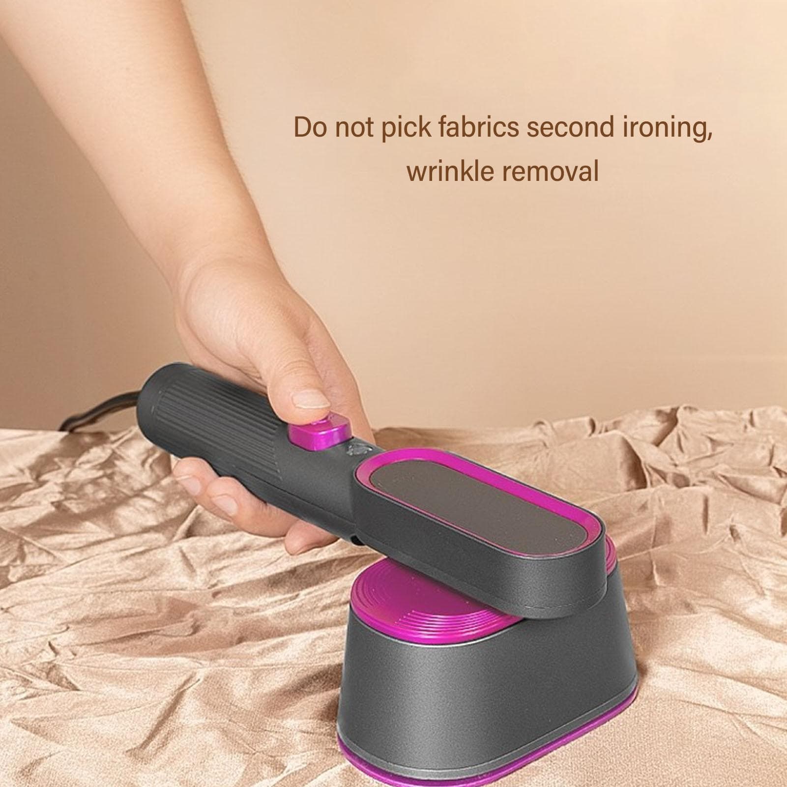Fer à vapeur portatif, sécurité professionnelle, élimination efficace des plis, poignée ergonomique, chauffage rapide, machine à repasser à la