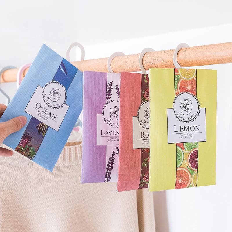 Sachet Naturel Sac d'Aromathérapie Suspendu Sachet Parfumé Pour Placard Penderie Voiture Parfum Désodorisation Fournitures pour la Maison KTY