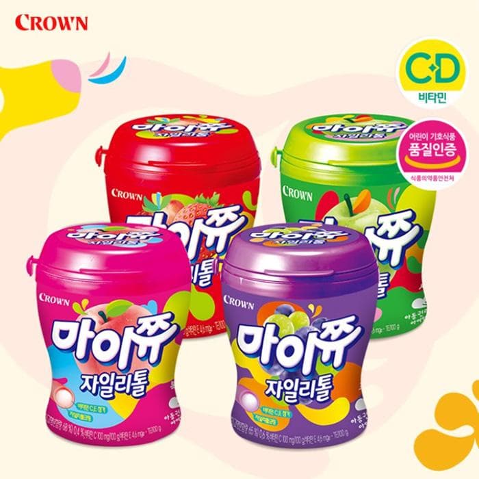 Couronne My Chew Xylitol 110g (5 quantités différentes)