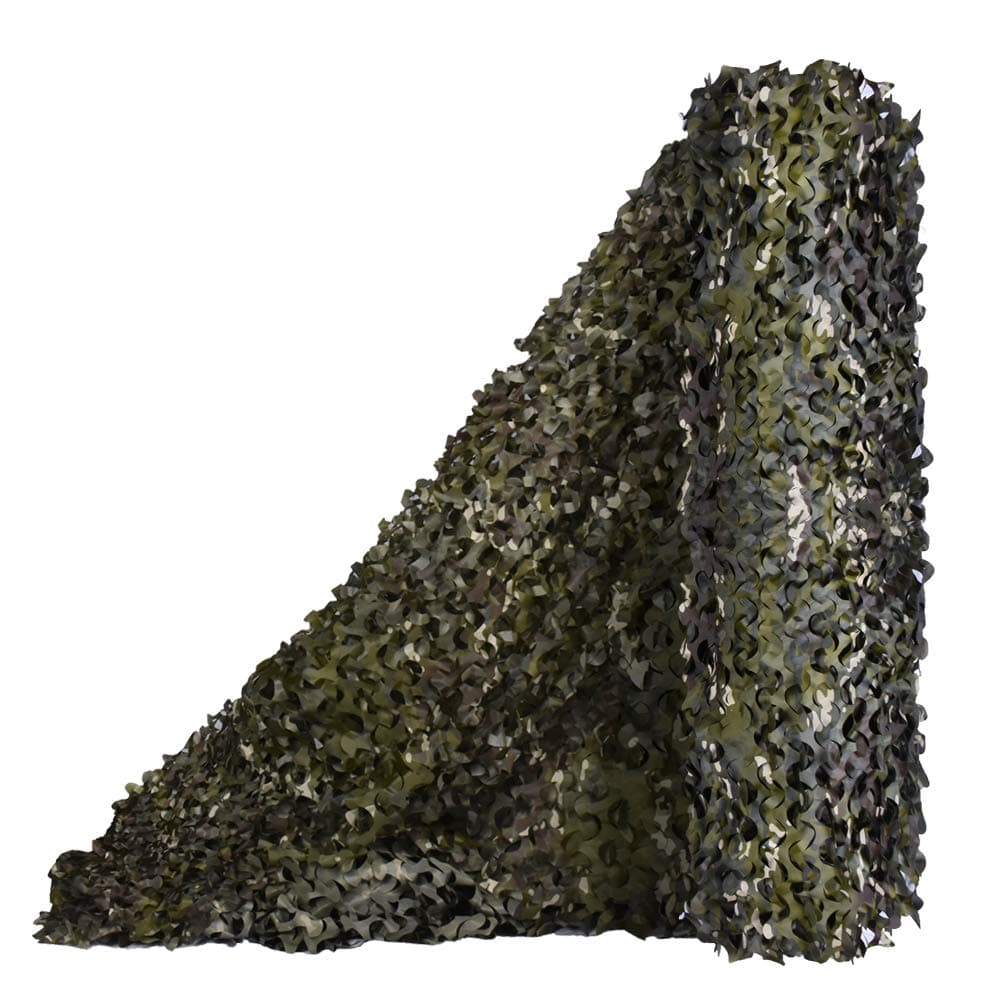 Kylebooker Voiles d'ombrage et filets de jardinage de 1,5 m de largeur CP Woodland camouflage