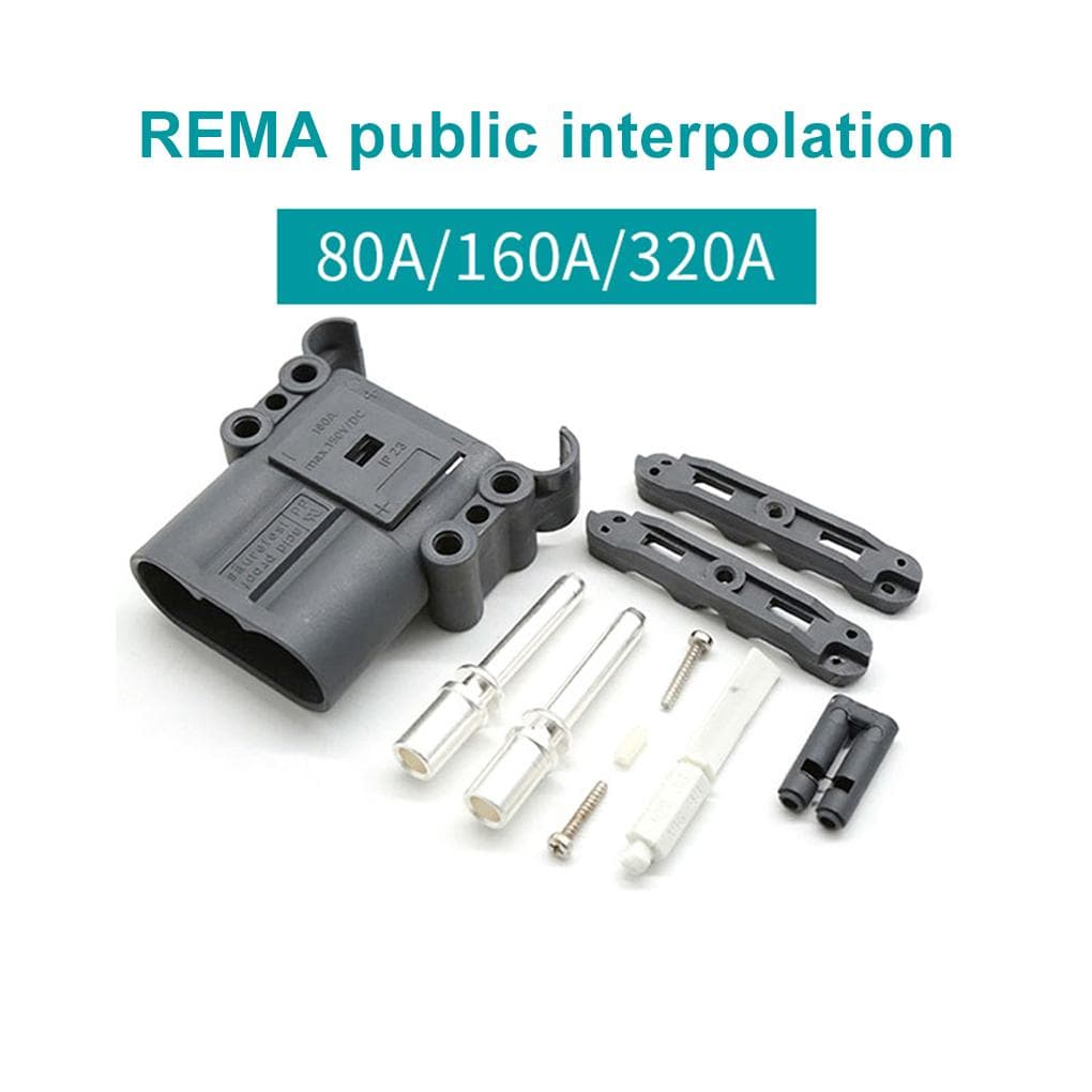 80A/160A/320A Prise Industrielle de Charge de Batterie de Chariot Élévateur Série DIN Connecteur Mâle Femelle Connecteur Rapide pour Chariot