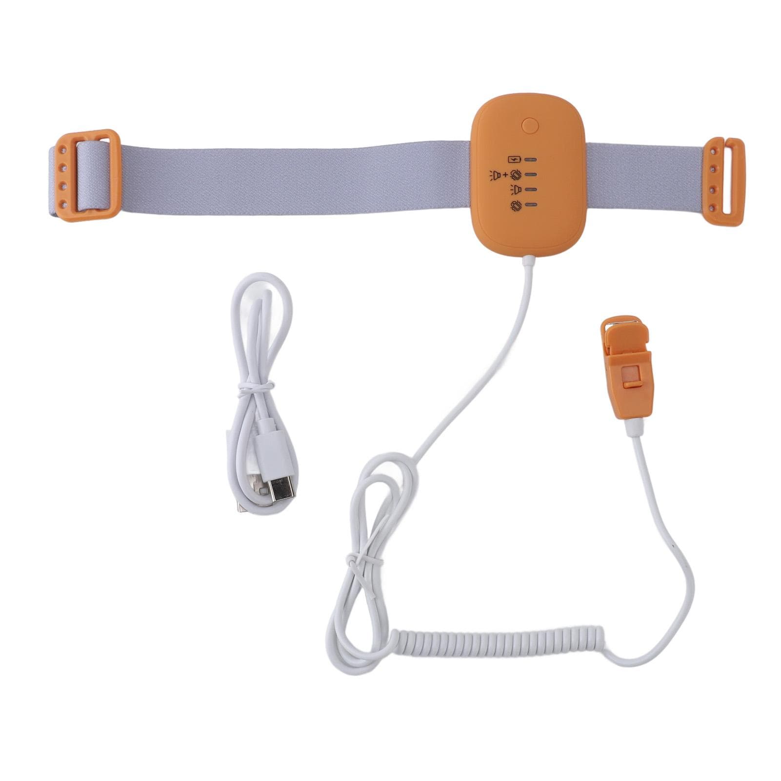 Alarme d'énurésie nocturne, 3 modes, rechargeable par USB, forte vibration, pour l'apprentissage de la propreté, pour enfants et personnes âgées