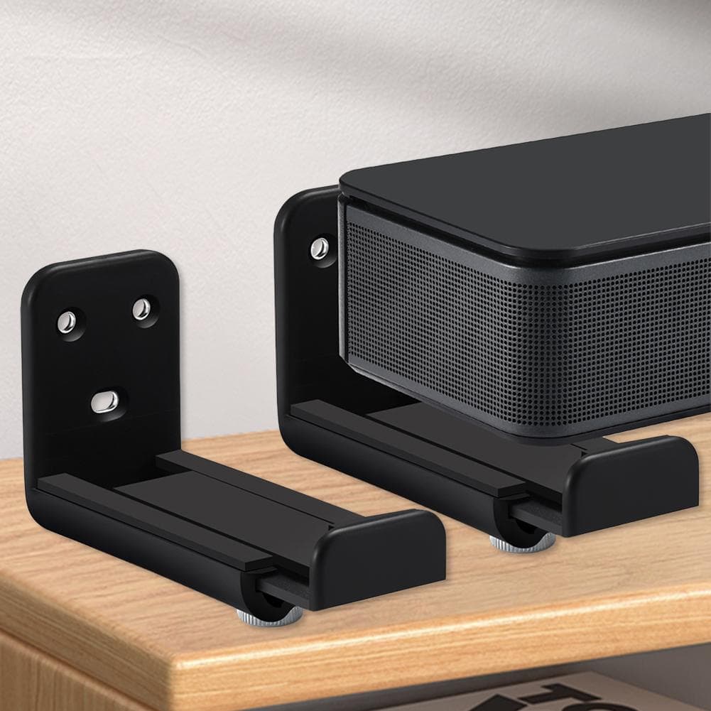 Support mural robuste pour barre de son, antichute, pour enceintes Samsung, Vizio, LG, Bose, compatible avec les cloisons sèches