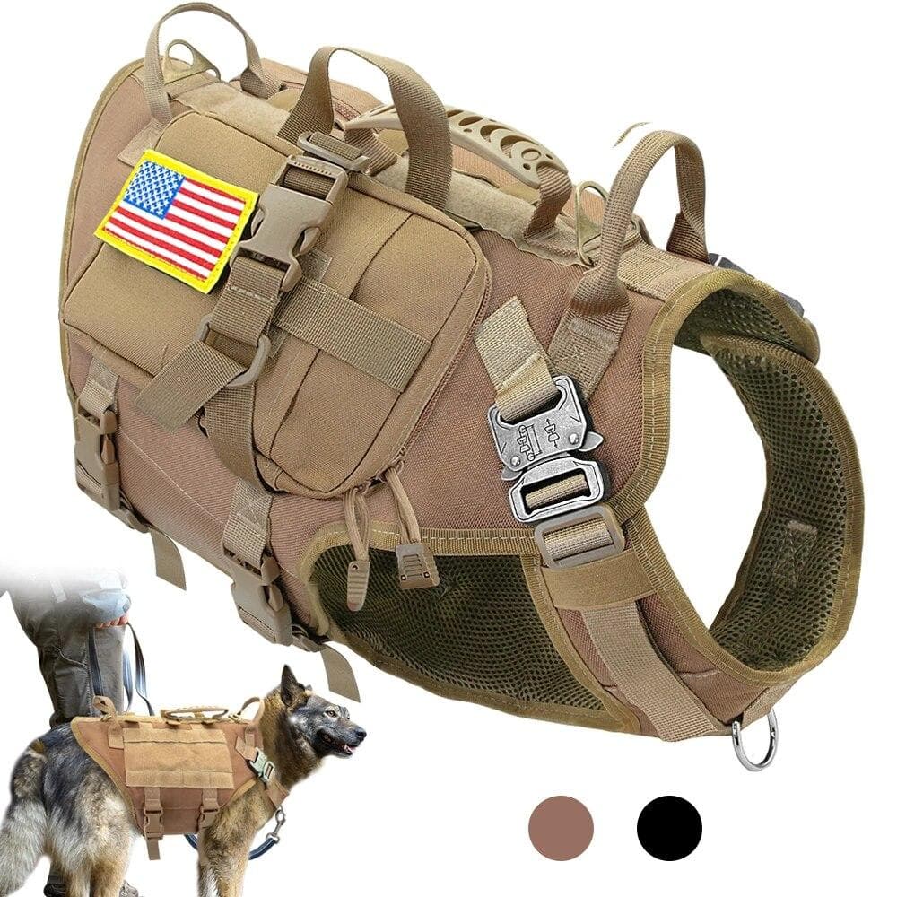 Équipement tactique pour chiens, gilet sans Tension pour animaux de compagnie, taille moyenne et grande taille, entraînement pour chiens,