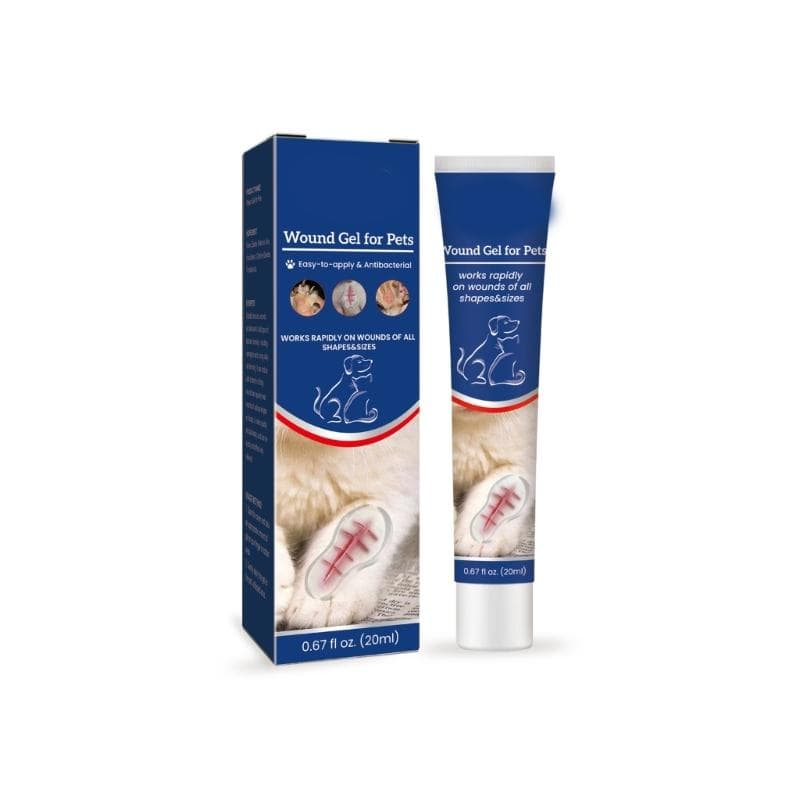 Pansement Liquide pour Chiens Plaie Peau-Traitement Chat Soin Plaie Gel Aide Plaies Coupures-Cicatrisation Animaux Premiers Secours Gel Liquide 20ml