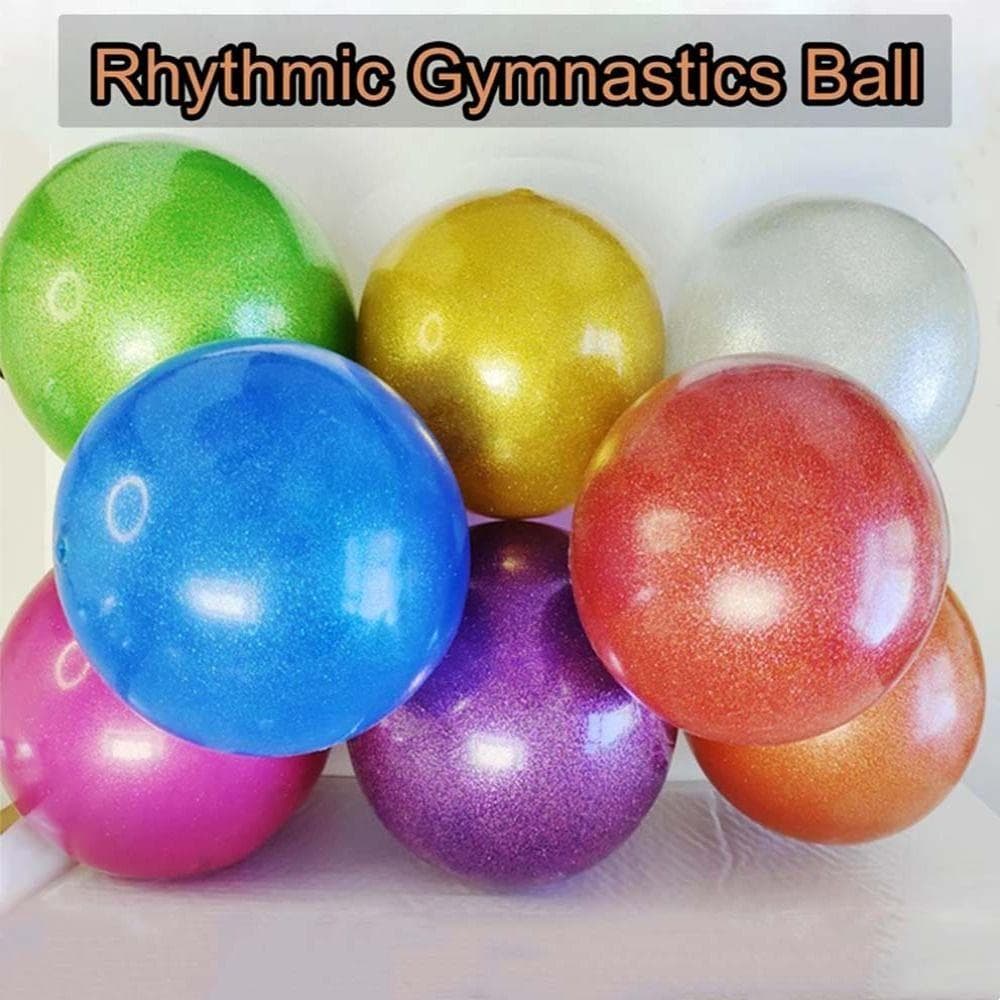 Ballon de gymnastique rythmique antidéflagrant Performance Yoga Pilates Ballon Entraînement d'exercice rouge rose