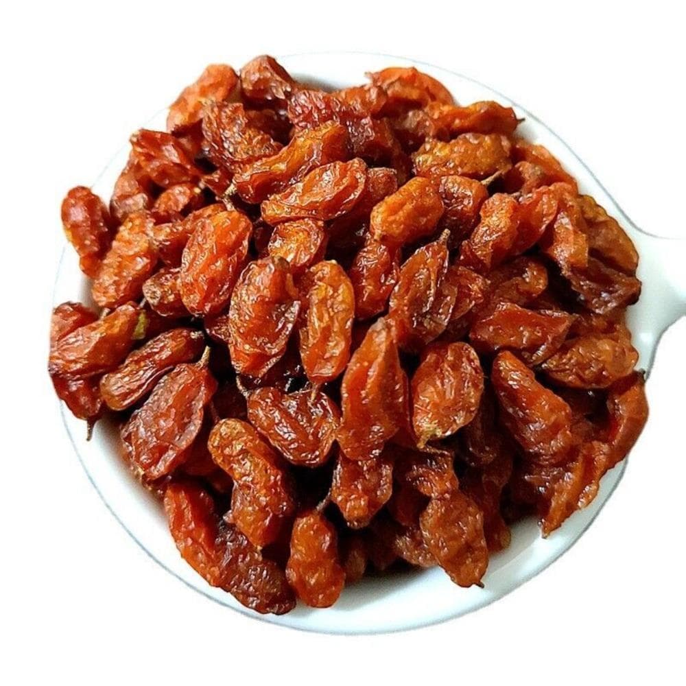 Baies d'Argousier Naturelles Biologiques 50g Fruits Entiers Séchés Tisane en Vrac pour l'Énergie