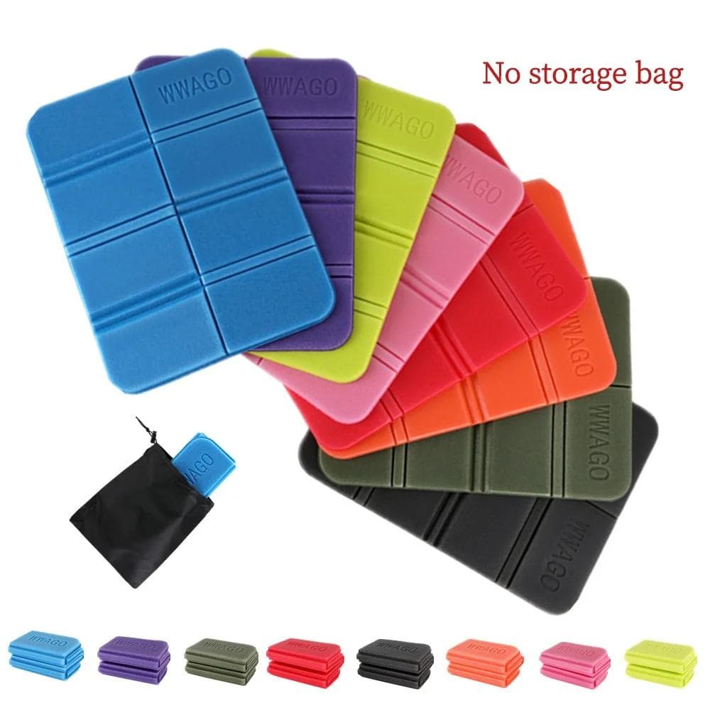 8 Couleurs Portable Simple Coussin Extérieur Pliant Coussin de Siège Tapis de Pique-nique Imperméable Résistant à l'Humidité EVA Produits