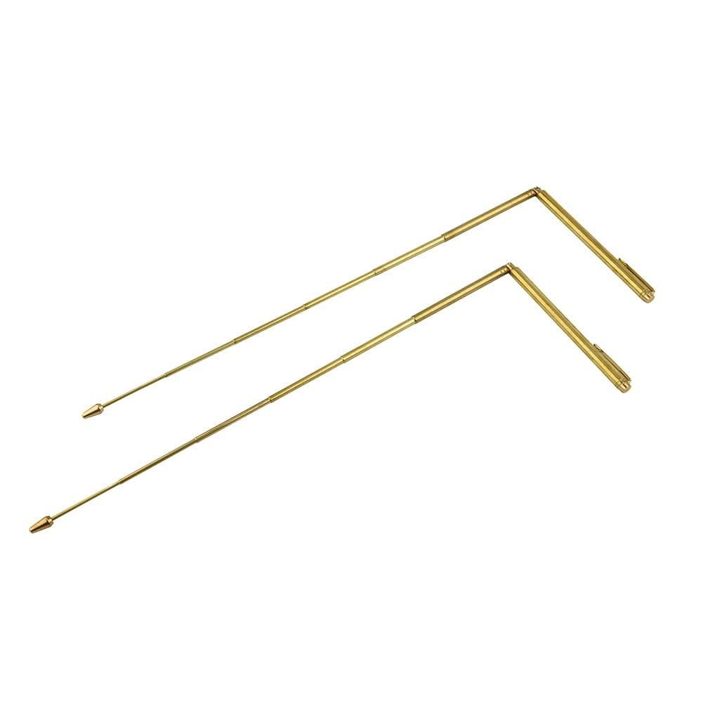1 paire de baguettes de radiesthésie pour détecteur de paranormal et de psychisme