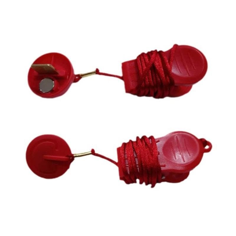 Clé de sécurité pour tapis de course avec clip Clé de rechange Interrupteurs d'arrêt Pour arrêt d'urgence Équipement de sécurité pour la
