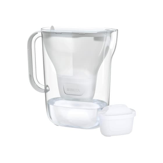 Carafe filtrante BRITA Style Essential MXPRO LED - 2,4 L, blanche