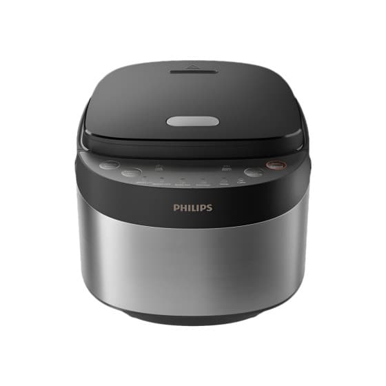 Cuiseur pour riz Philips Rice Cooker HD3093/80 – d’occasion, 0.85 l, noir