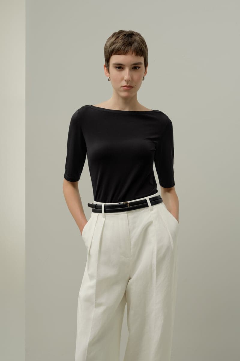 LILYSILK Haut Jersey Silk Breeze Noir M: Élégant, Respirant et Confortable