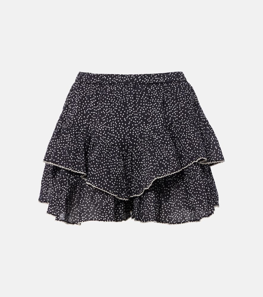 Marant Etoile Short Jocadia en coton à pois