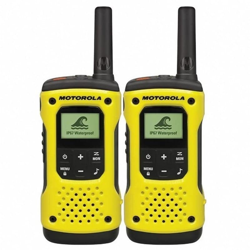 Talkie Walkie Motorola TLKR T92 H2O Pack 2 Noir Jaune