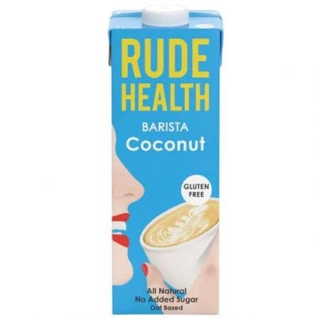 Barista boisson végétale à la noix de coco, 1000 ml, Rude Health
