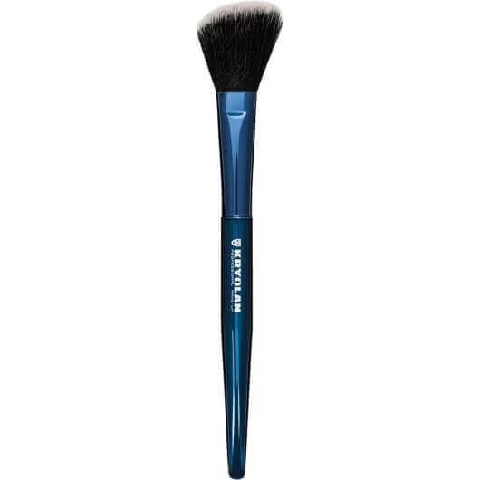 Professionnel Kryolan Blue Master Pinceau Poudre Angulaire Large 1pc