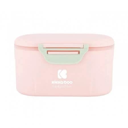 Boîte de conservation pour lait en poudre, rose, 130 g, Kikka Boo