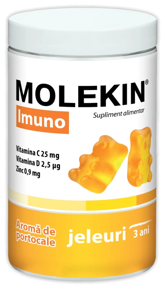 Molekin Immuno à l'orange 3 ans+ x 60 gélules, Zdrovit