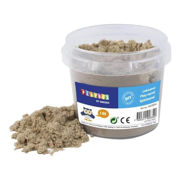 Natur Play Sand sable cinétique, +3 ans, 1 kg, Playbox