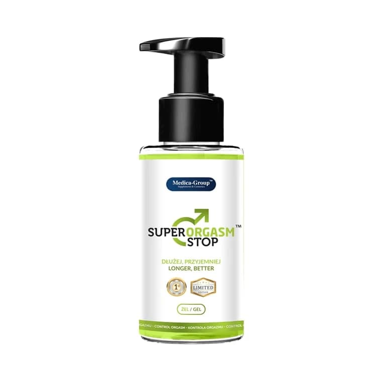 Medica-Group Super Orgasm Stop, gel pour retarder l'éjaculation, 150 ml