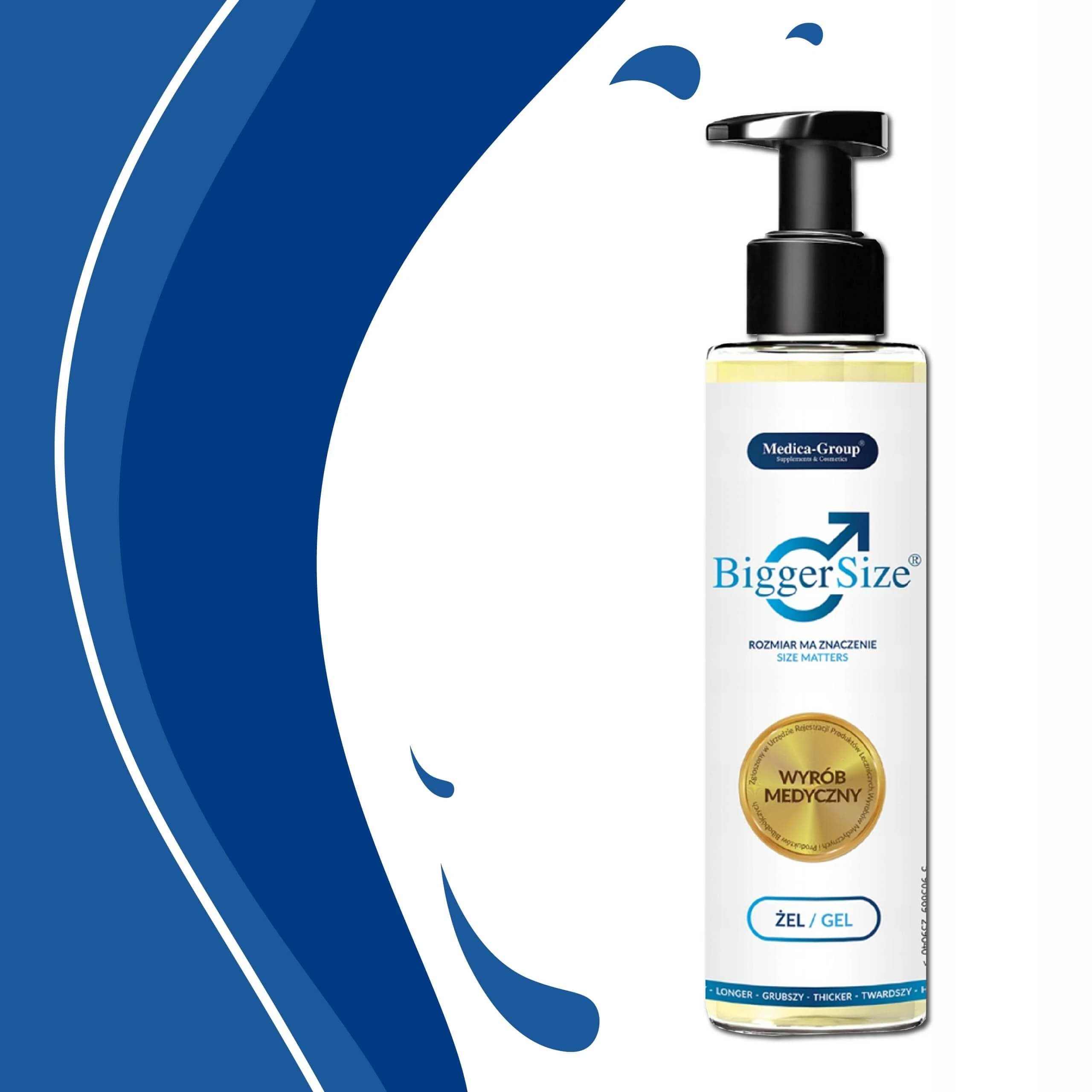 Medica-Group Bigger Size, gel pour l'agrandissement et l'épaississement du pénis, 150 ml view 2