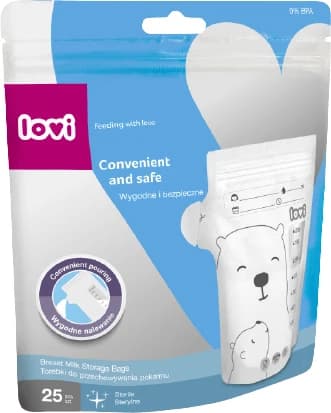 LOVI Buddy Bear sacs de conservation du lait maternel, 1 x 25 pcs view 2