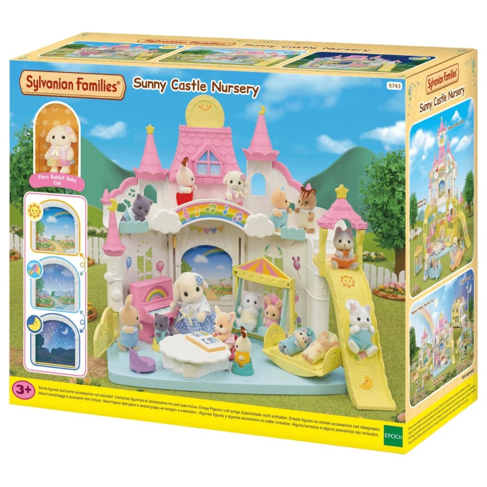 Terrain de jeu Terrain de jeu en château aux couleurs vives Sylvanian Families, 3 ans et +, Epoch