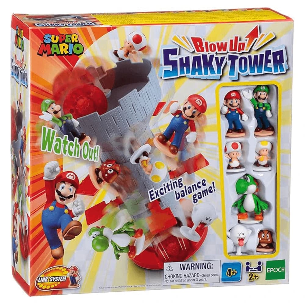 Jeu d'adresse Shaky Tower Super Mario, +4 ans, Epoch