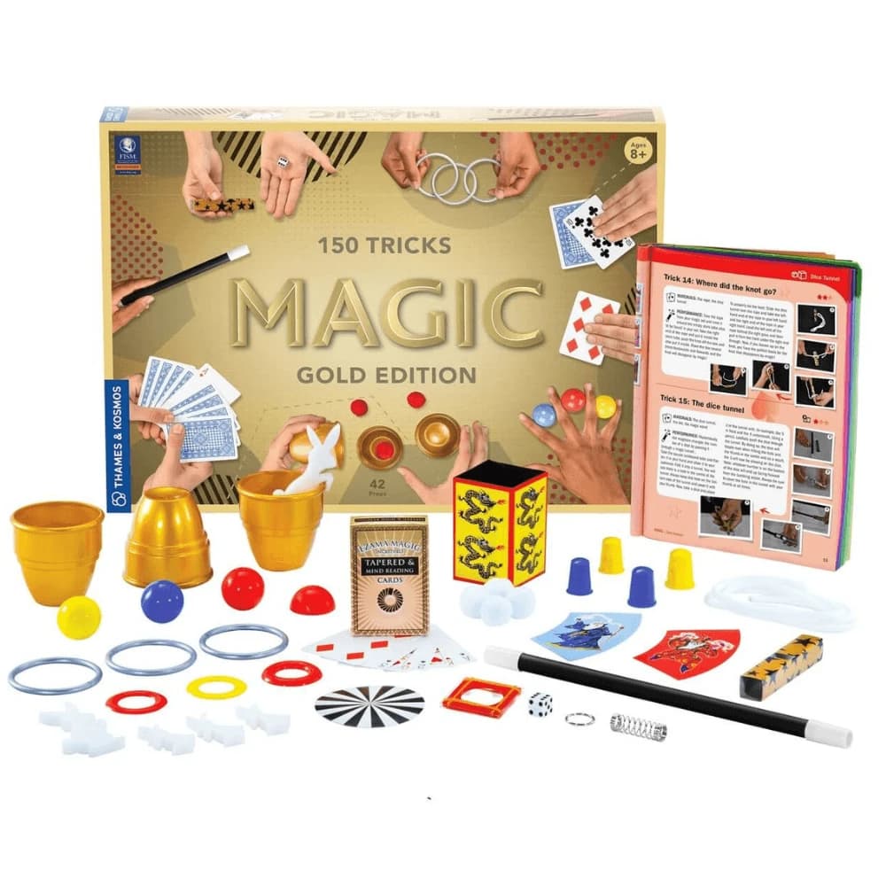 Collection de magie avec 150 tours Edition Gold, +8 ans, Thames&Kosmos