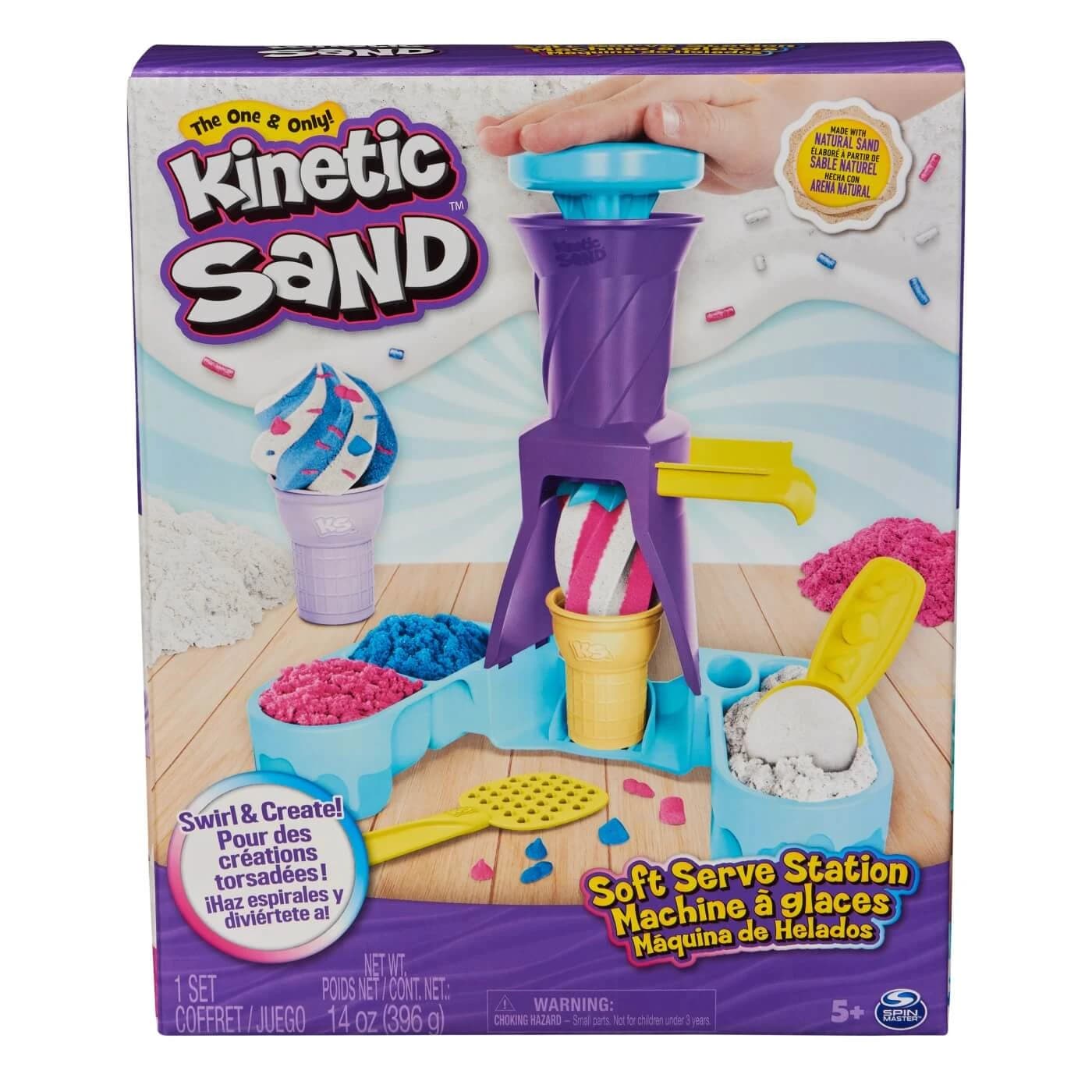Jeu de sable cinétique Crème glacée, + 5 ans, sable cinétique