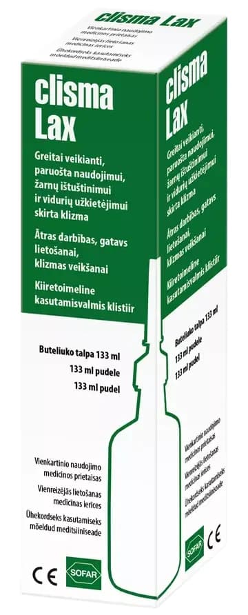Clisma Lax, 133ml, Sofar view 2