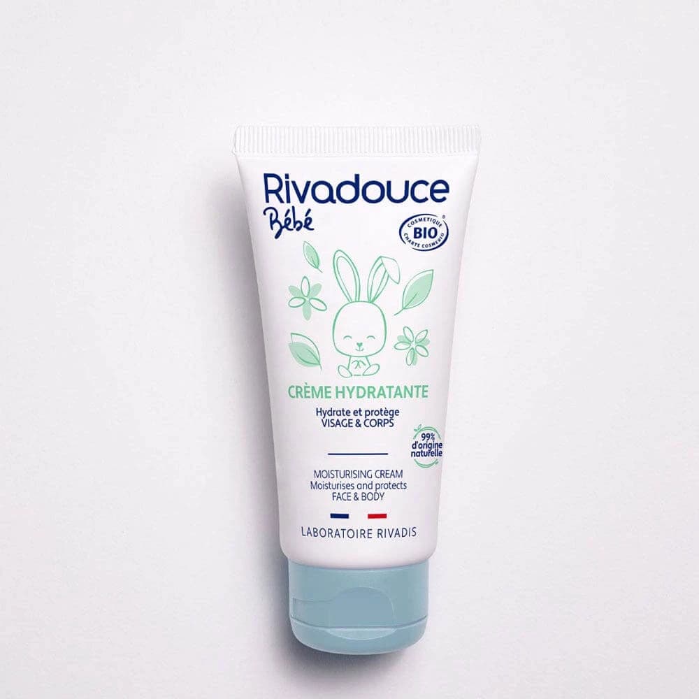 Rivadouce Bébé Creme hydratante bio Visage et corps 50ml