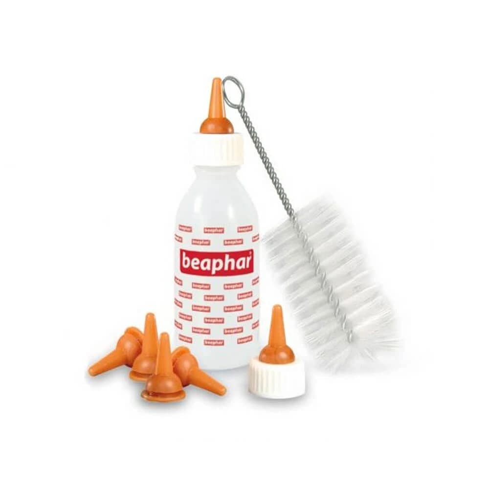 Beaphar Kit De Biberon Tetines Et Goupillon Pour Les Nouveau-nes Animaux view 2