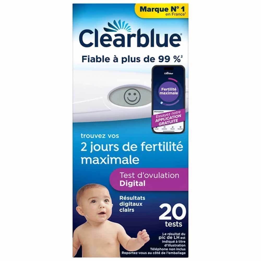 Clearblue Test D'ovulation Digital 20 tests
