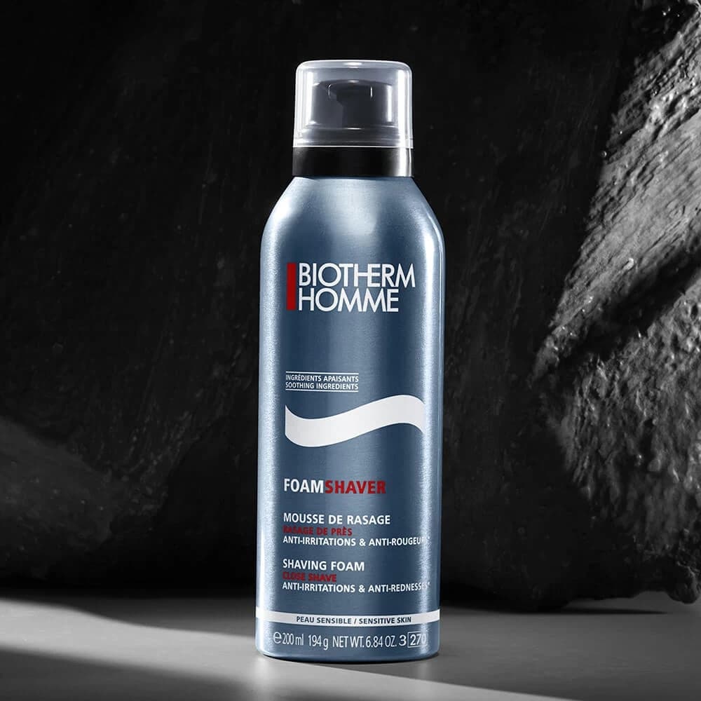 Biotherm FoamShaver Mousse de Rasage Homme Peaux Sensibles 200ml view 2