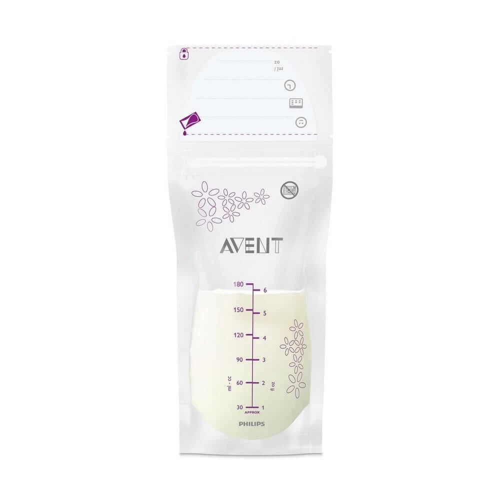 Avent Accessoires Sachets De Conservation X25 Pour Le Lait Maternel 180ml