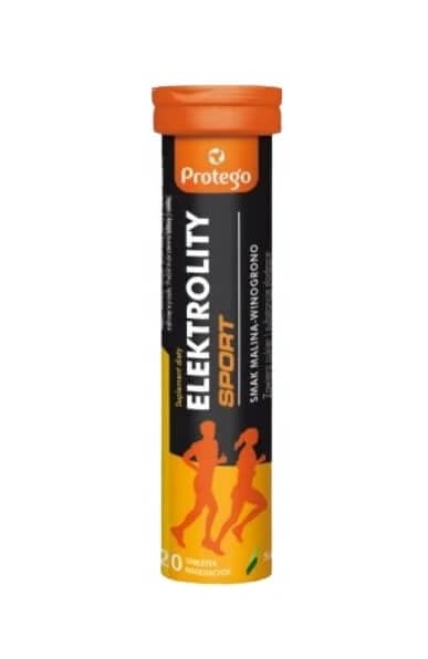 Protego Elektrolity Sport, 20 comprimés effervescents