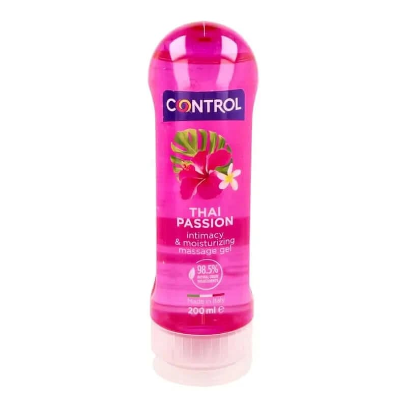 Control Pleasure Thai Passion Warming Moisturising Massage Gel, 200ml