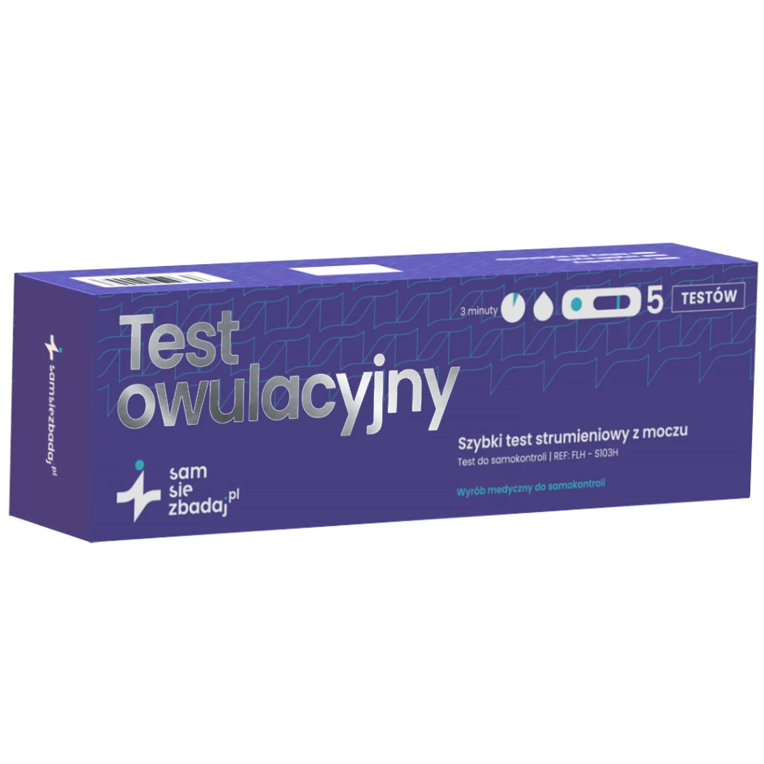Examinez-vous Test d'ovulation, test urinaire rapide, streaming, 5 pièces