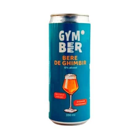 Bière au gingembre sans alcool, 330 ml, Gym Beer