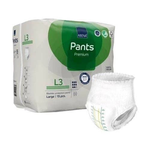 ABENA Pants Premium L3 Slip absorbant, 15 pièces